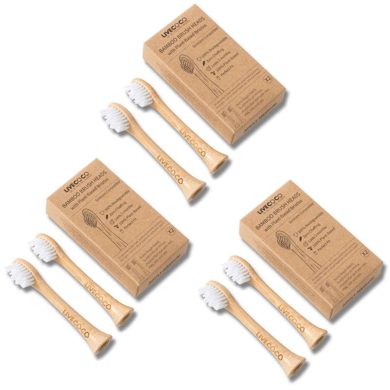 LiveCoco™ Recyclable Toothbrush Heads - RARE OFFER (2024)